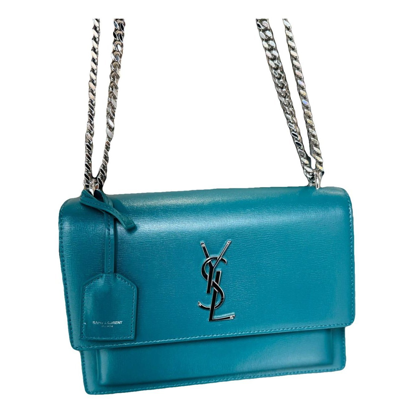 Sunset leather handbag