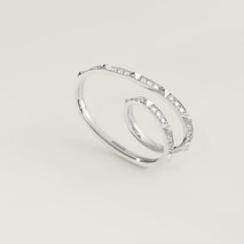 Hermès Clou d'H double ring
