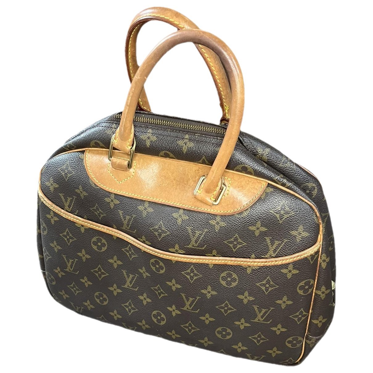 Deauville leather handbag