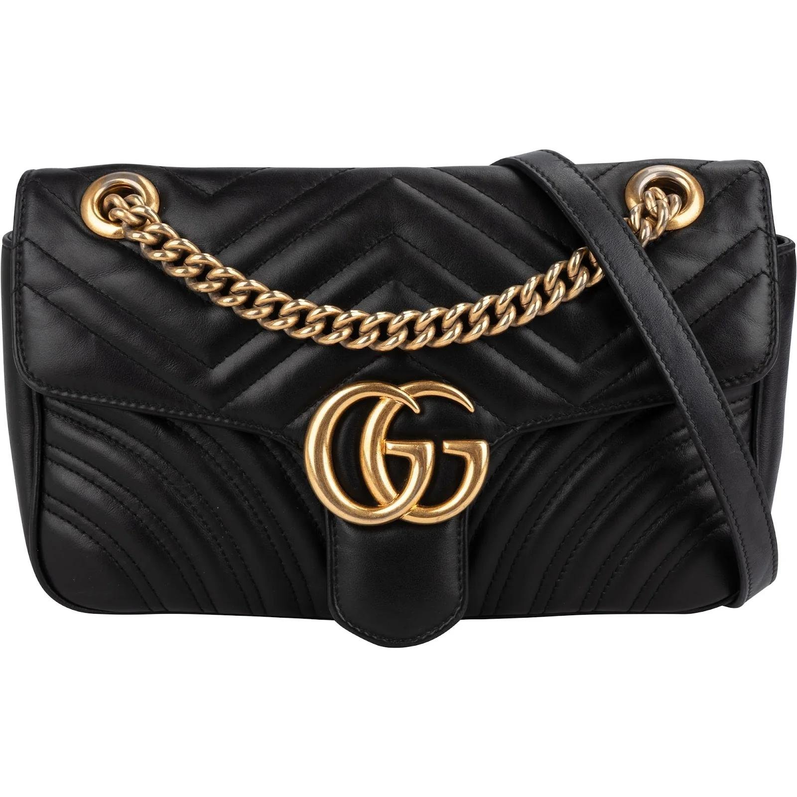 GG Marmont leather crossbody bag