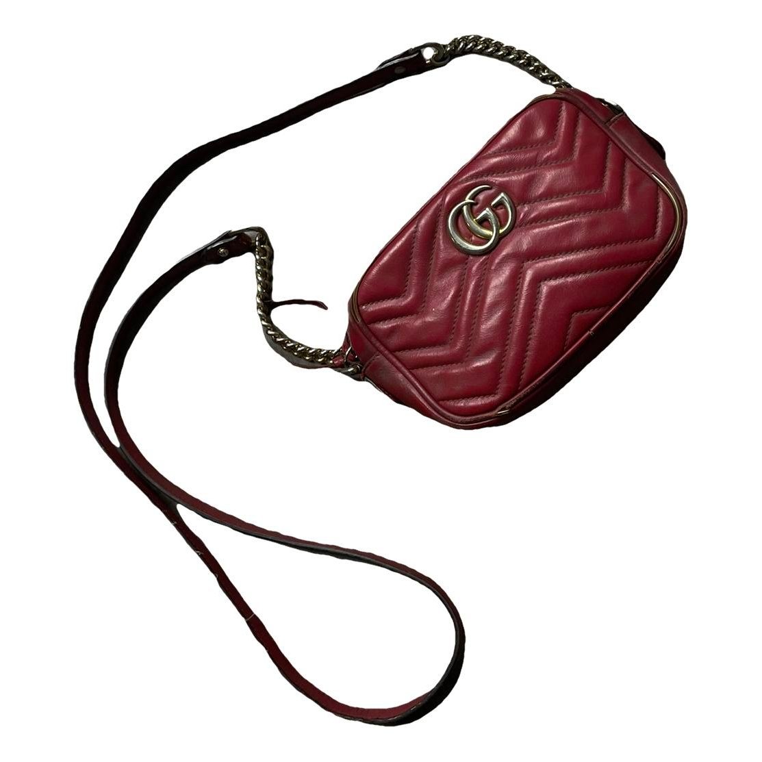 Marmont leather clutch bag