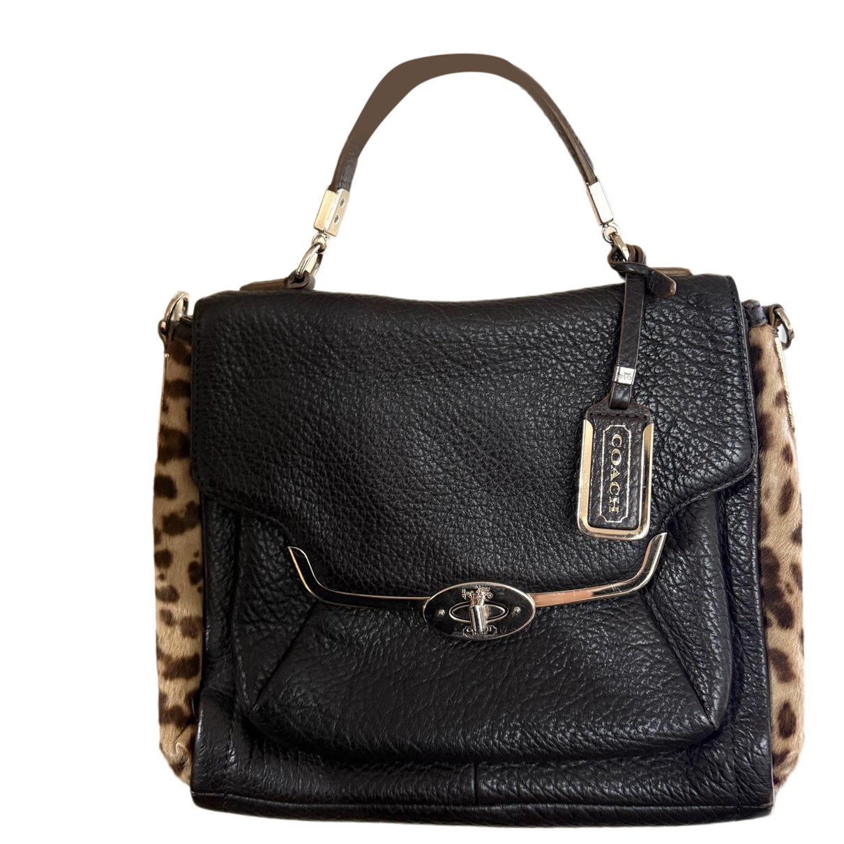 Leather satchel