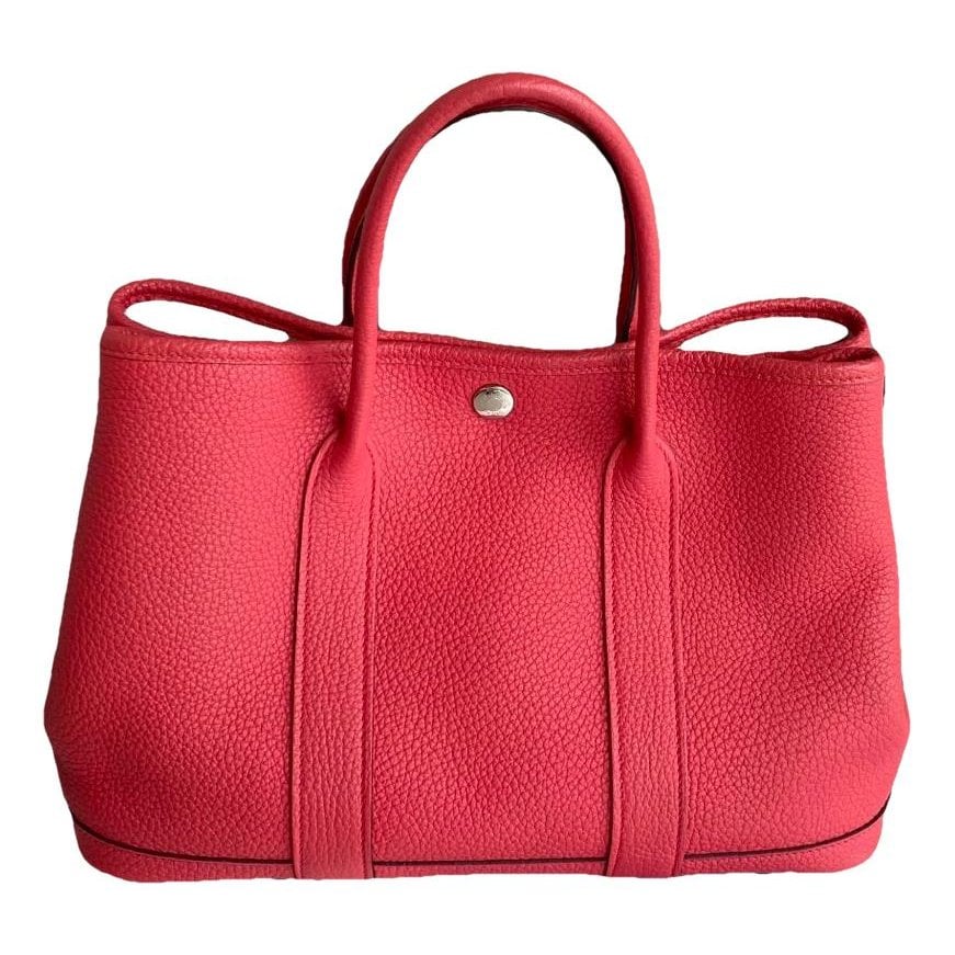 Garden Party leather handbag