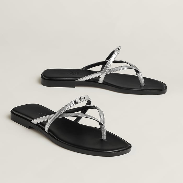 Gris Argenté Miss Sandal