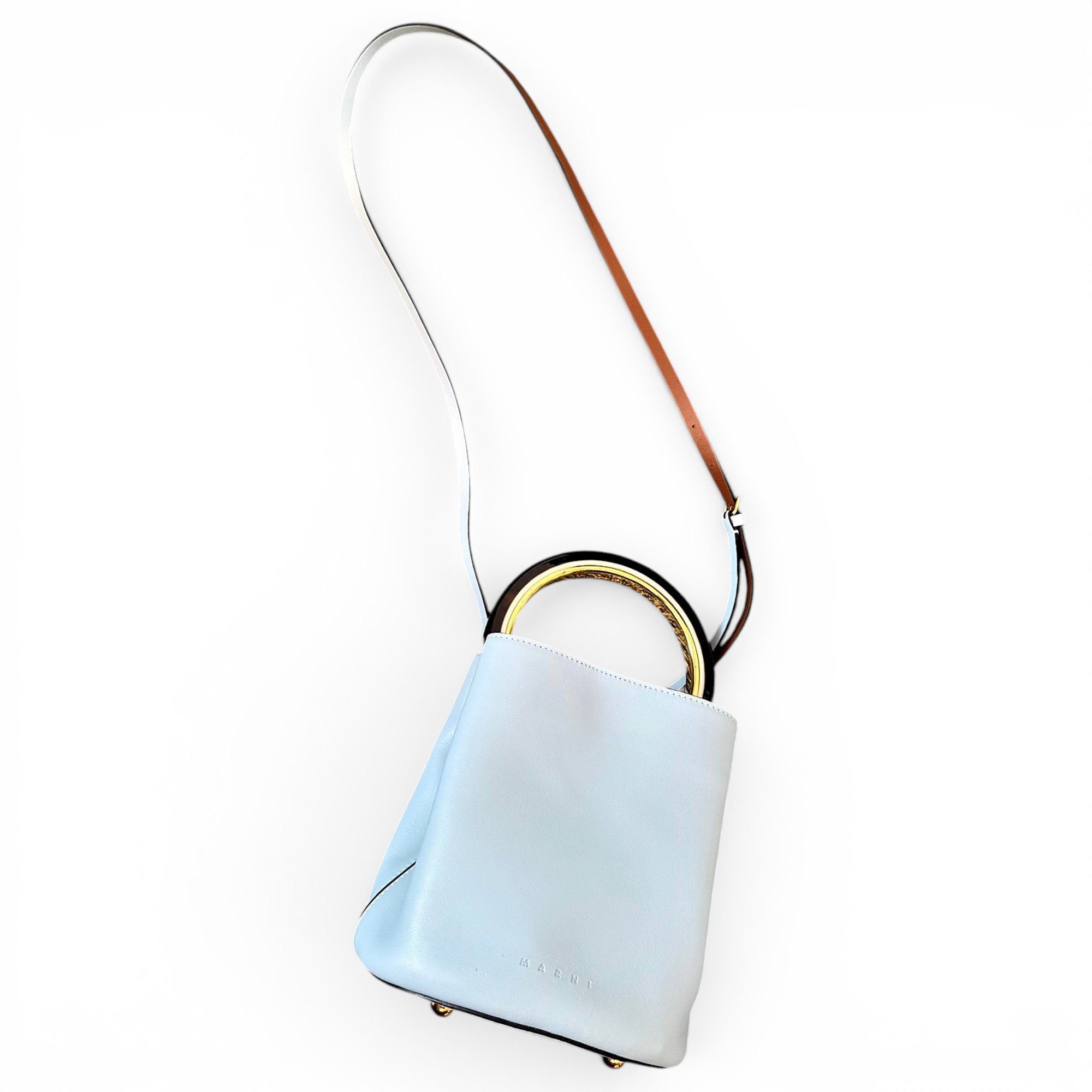 Pannier leather tote