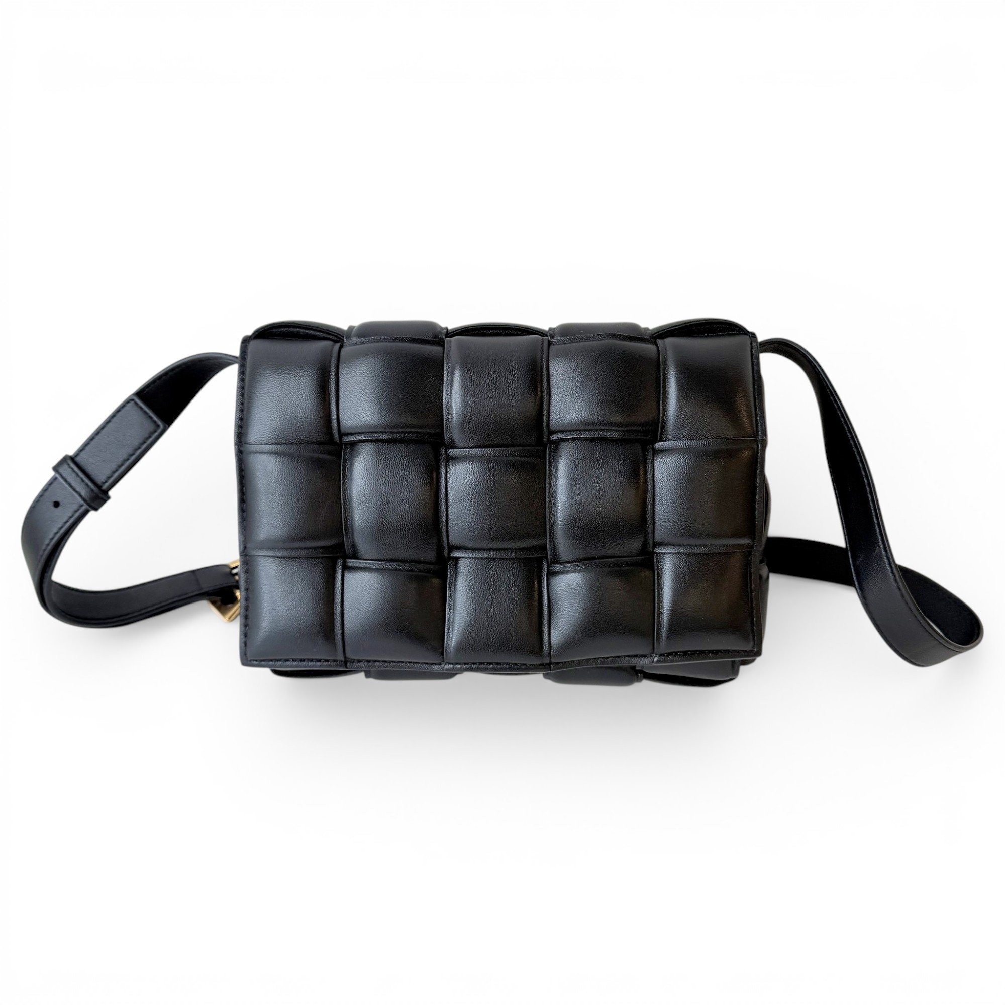 Cassette Padded leather crossbody bag