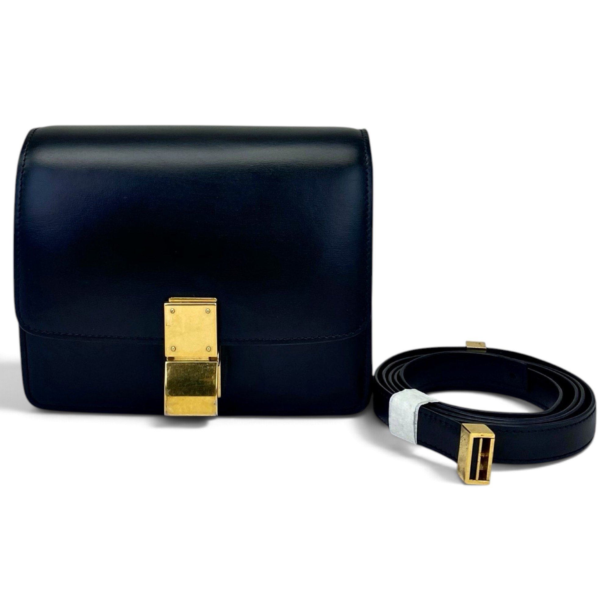 Classic leather handbag