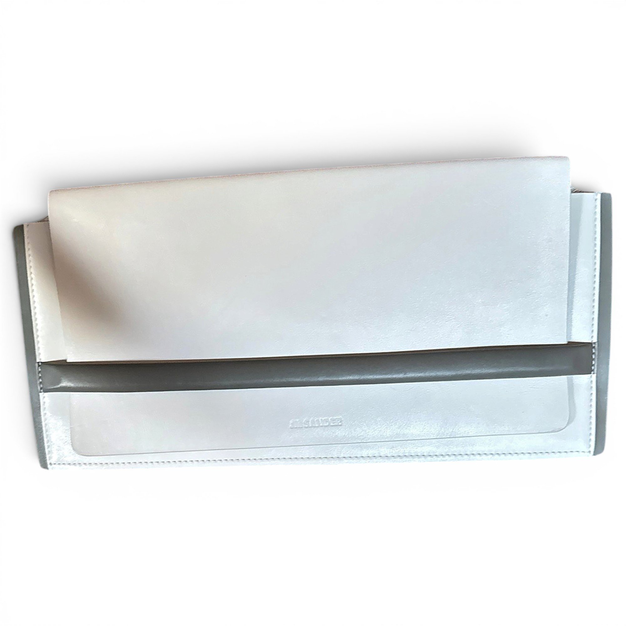Jil Sander Leather clutch bag