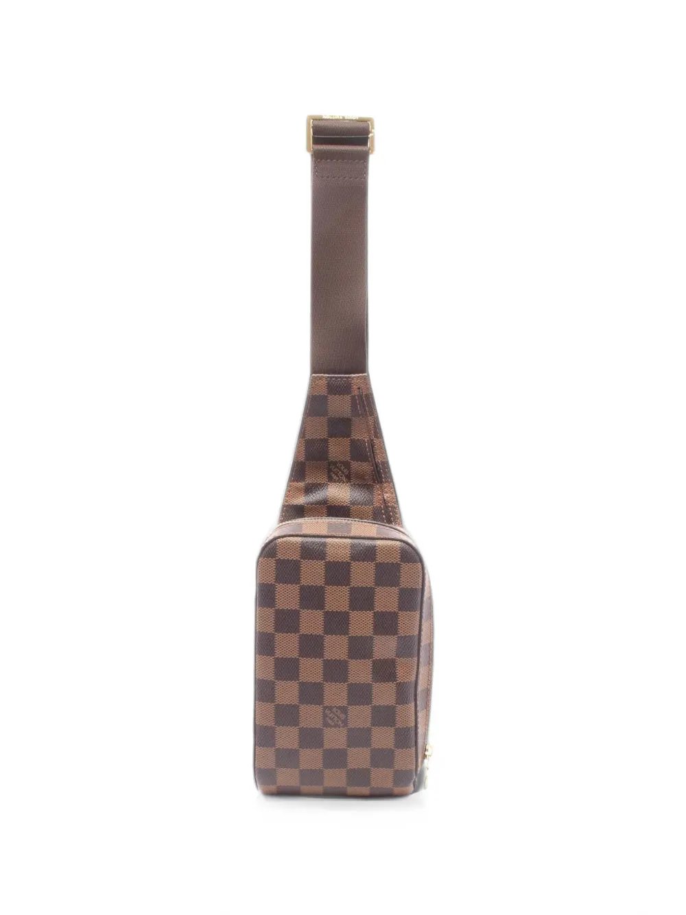 2015 Geronimos Damier Ebene slingback bag
