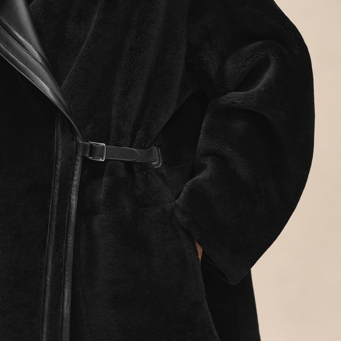 Noir Reversible Coat