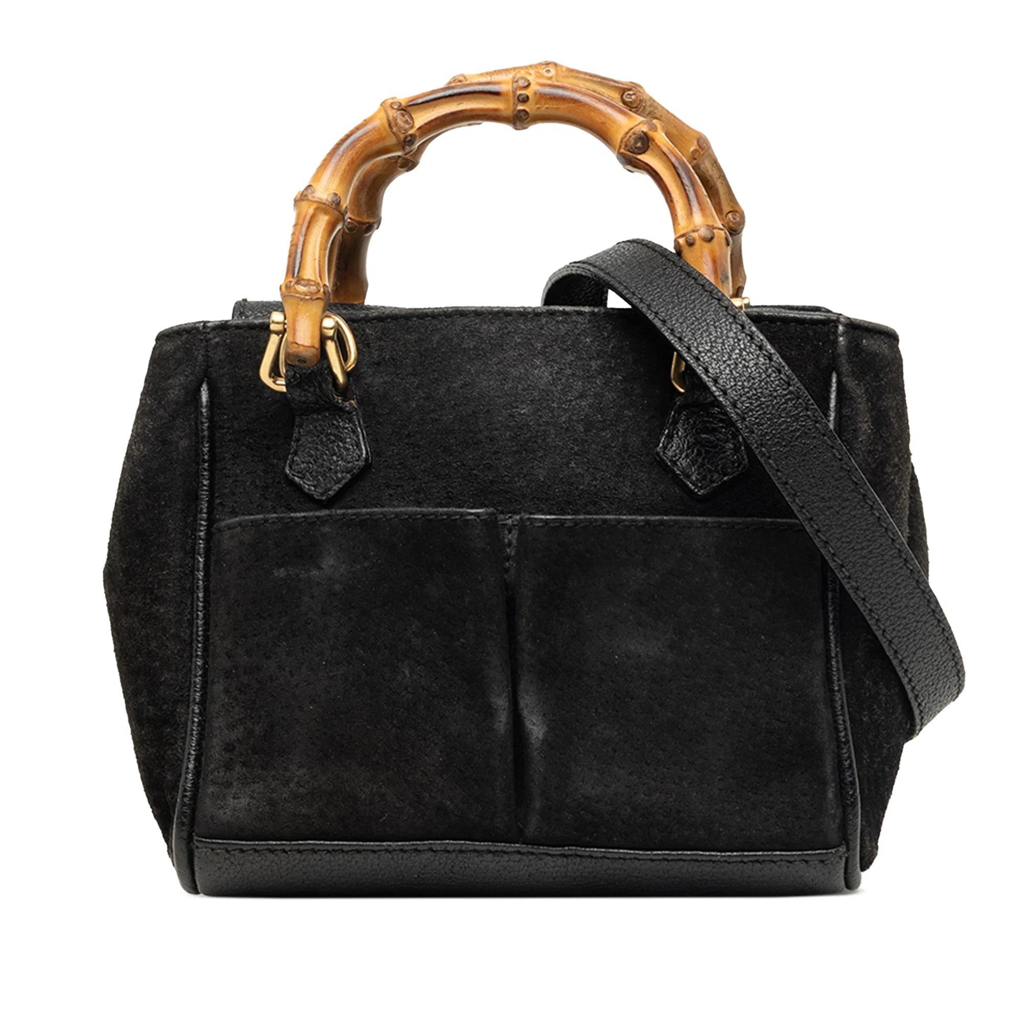Bamboo leather satchel