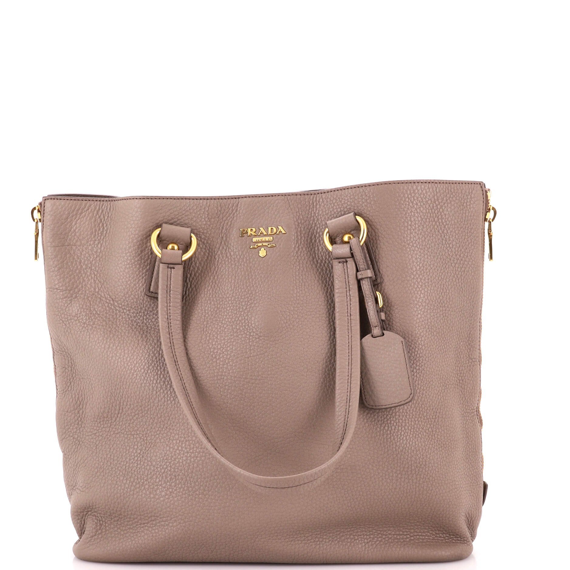 Leather tote