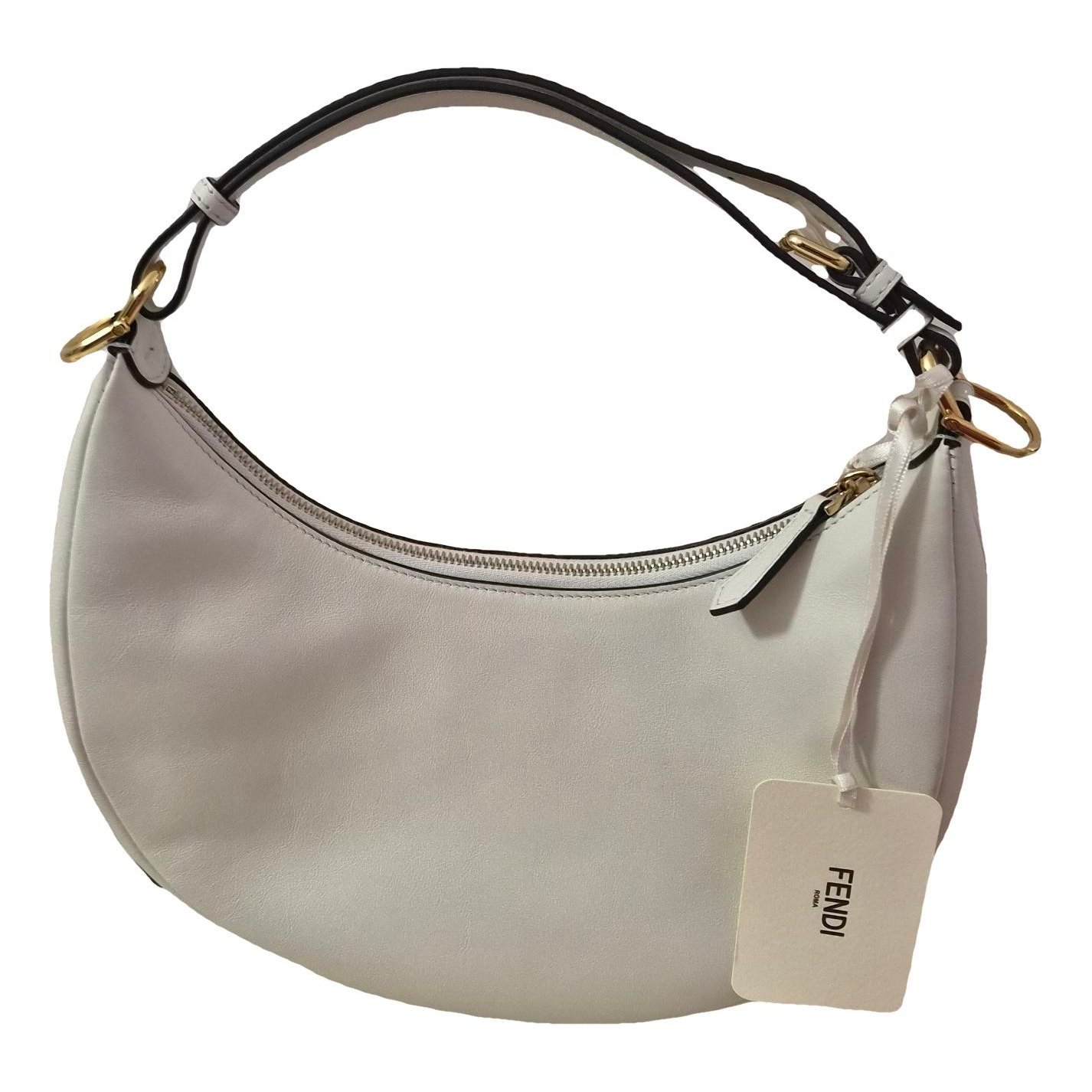 Fendigraphy leather handbag