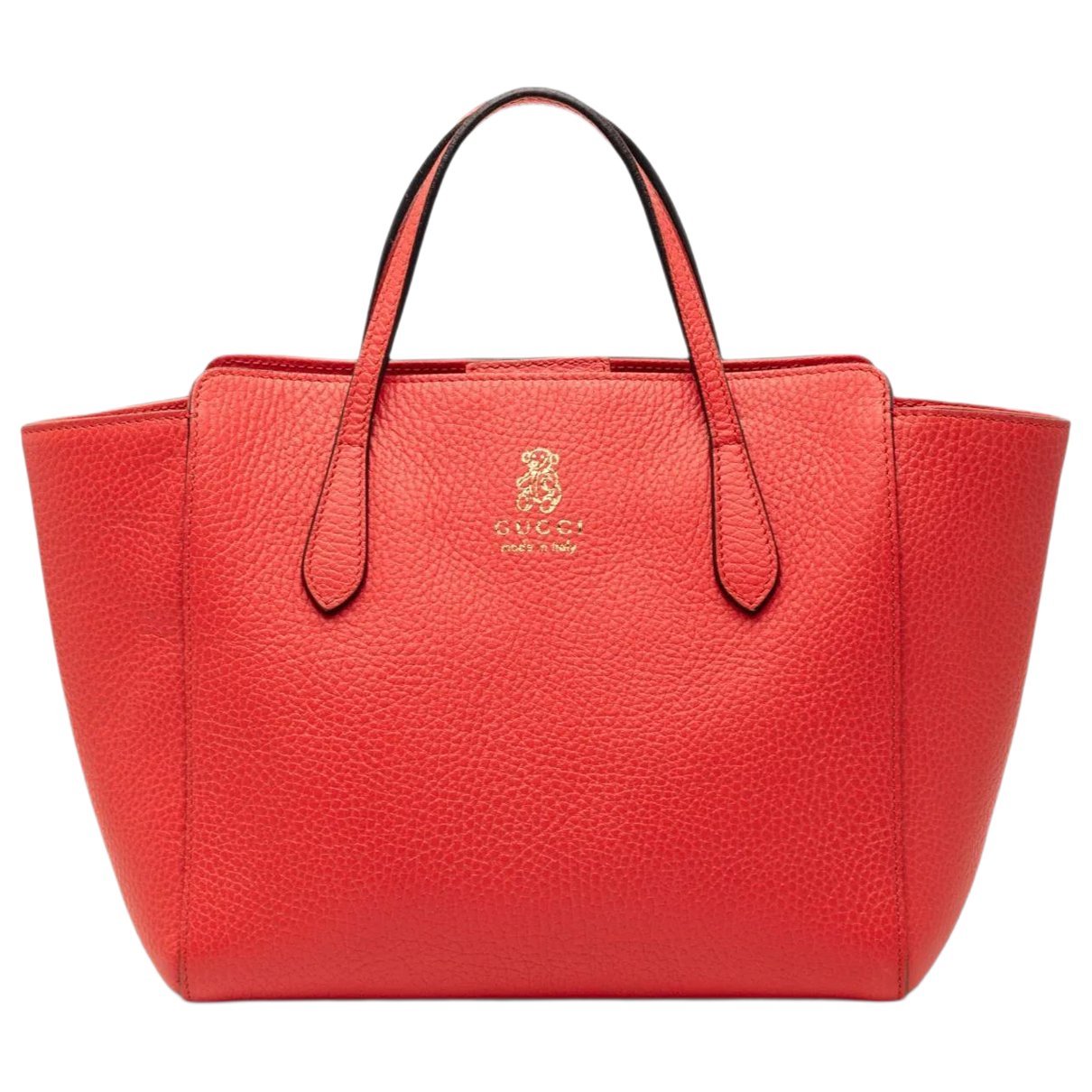 Swing leather handbag