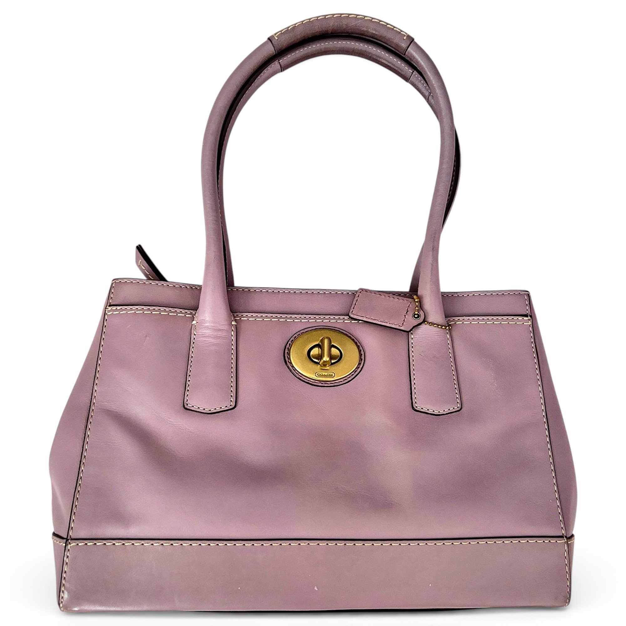 Leather satchel