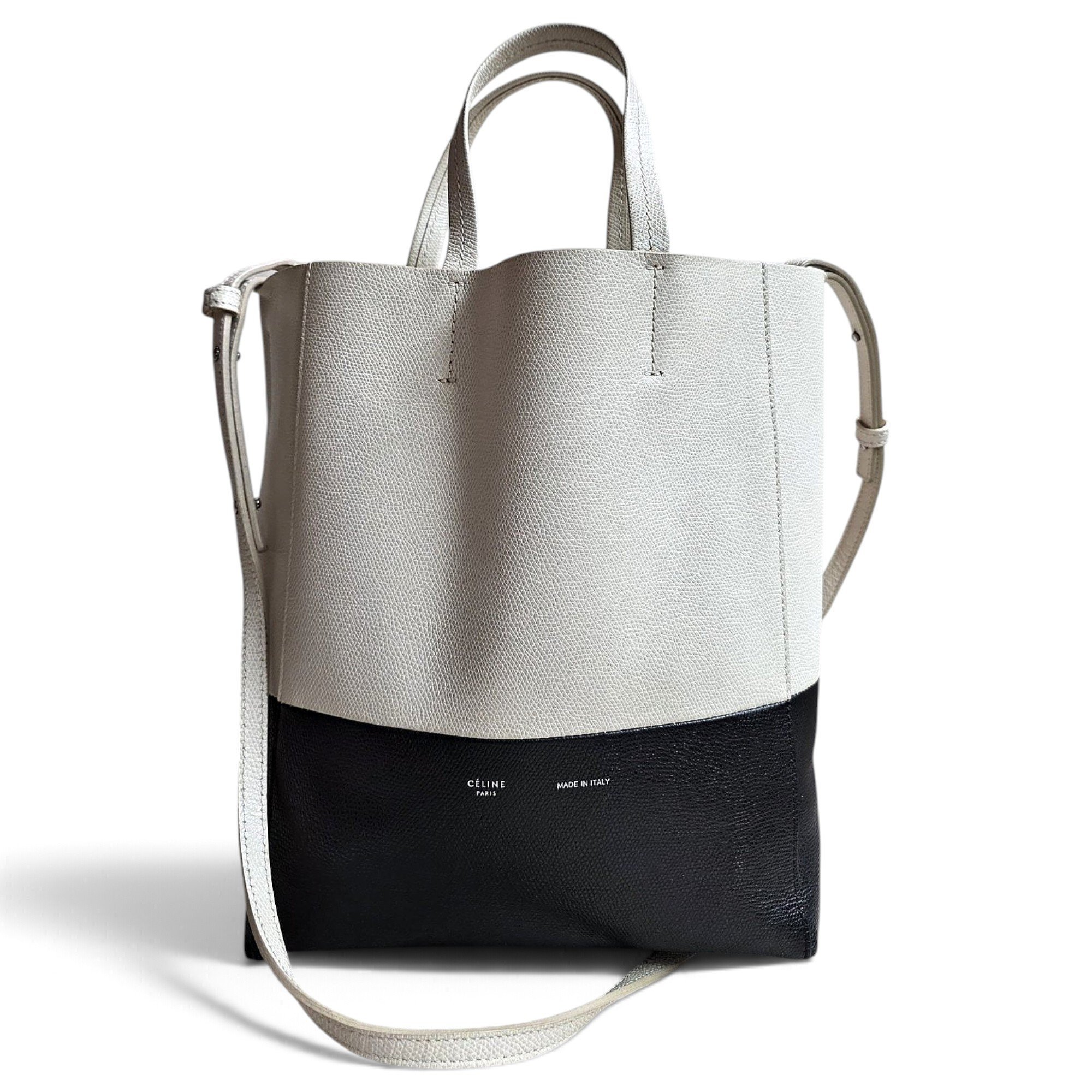 Leather tote