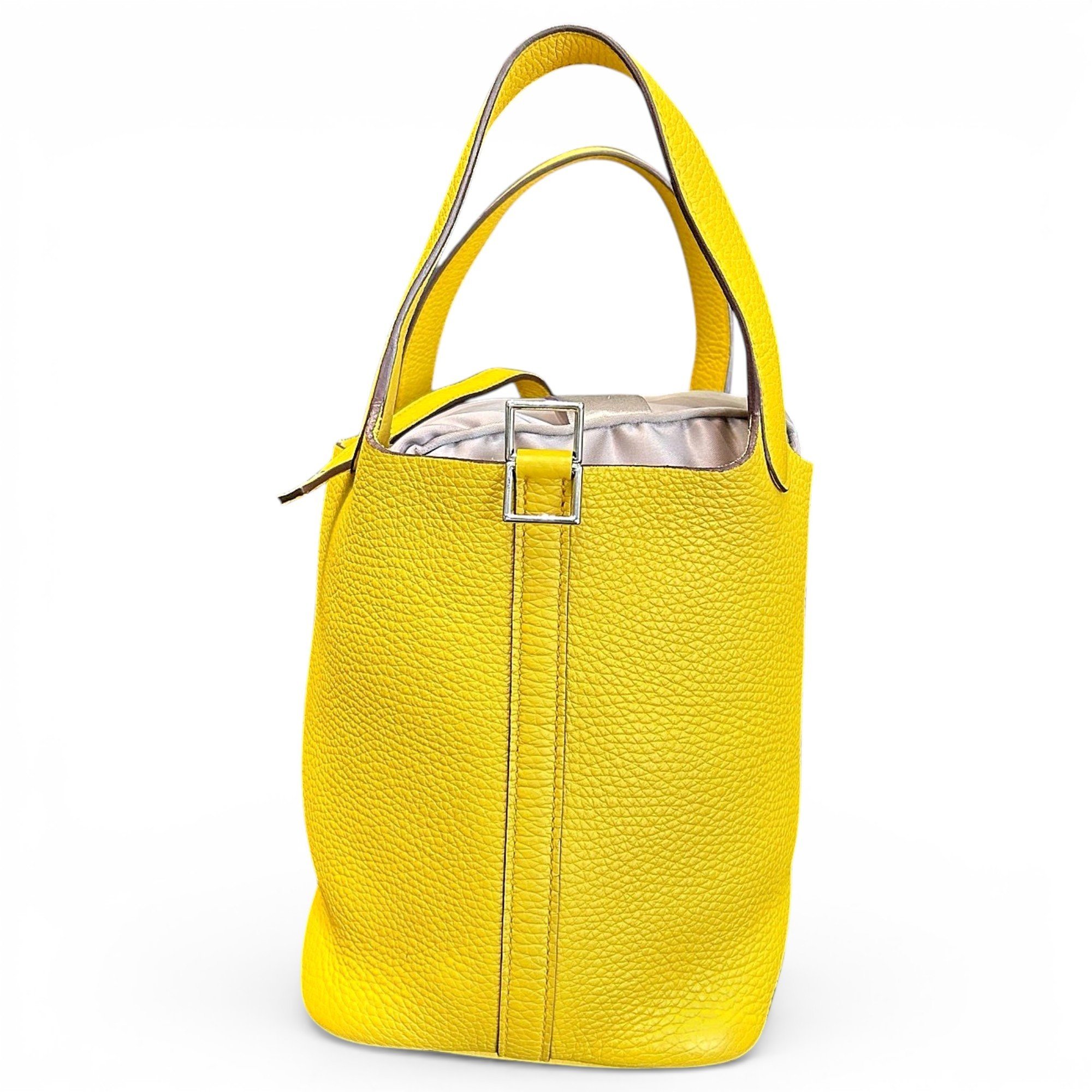 Picotin leather handbag