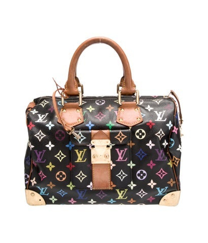 Louis Vuitton Vuitton Multicolore Monogram Speedy 30