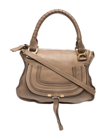 Leather Marcie Satchel Medium
