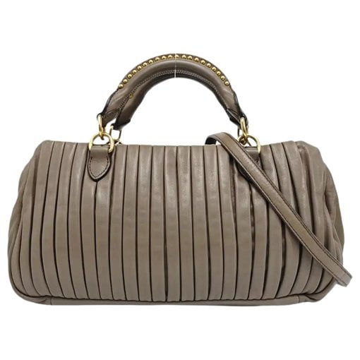 Leather handbag