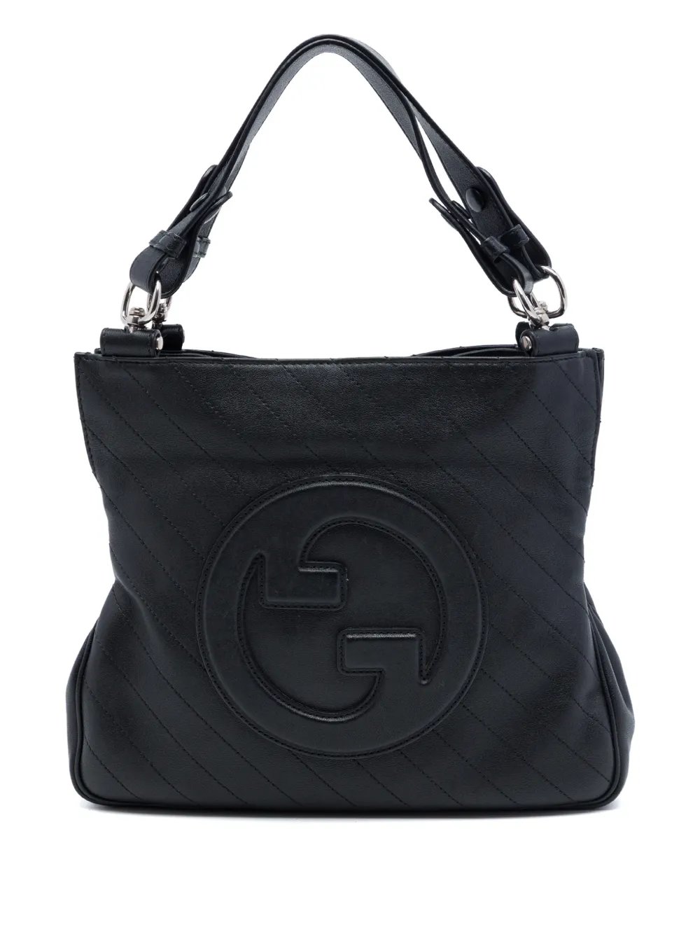 2021-2026 Small Diagonal Stitched Calfskin Blondie satchel