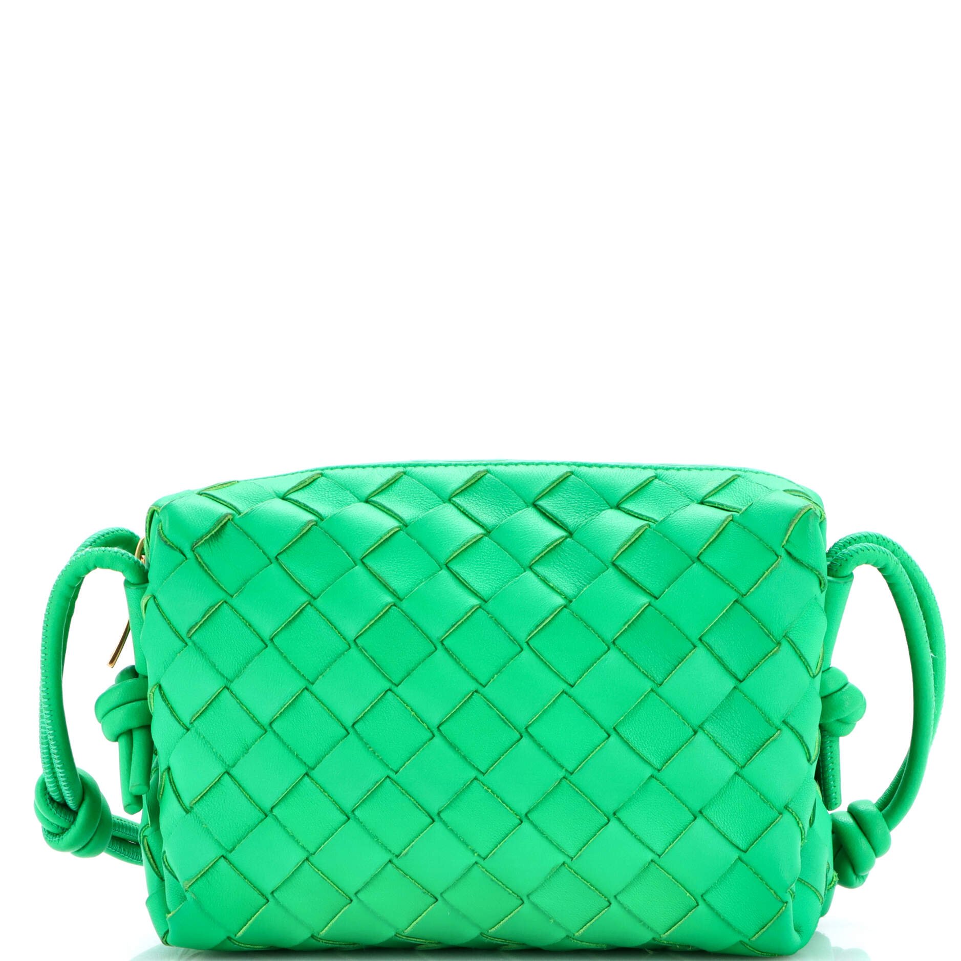 Bottega Veneta Loop Crossbody Bag Intrecciato Nappa Mini