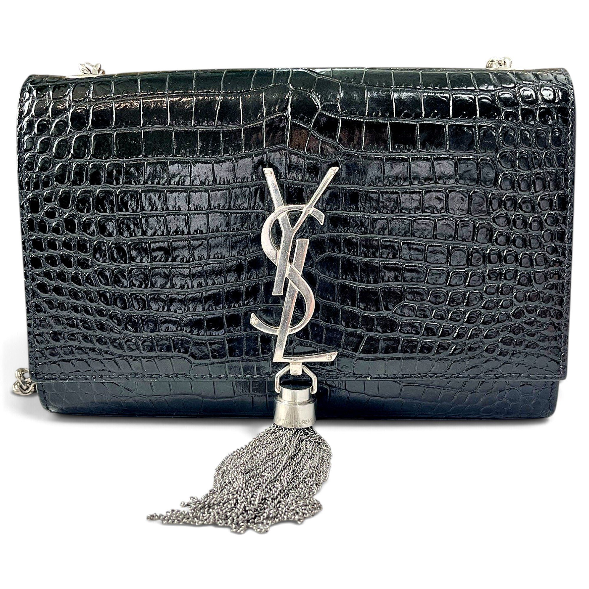 Saint Laurent Kate monogramme leather handbag