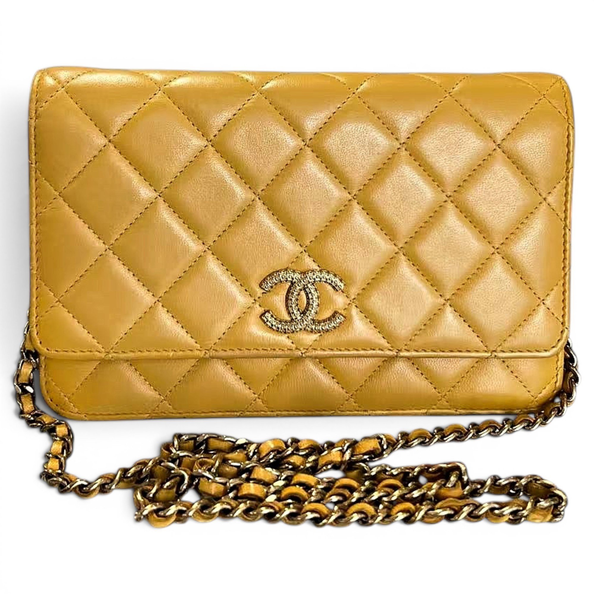 Wallet On Chain Timeless/Classique leather crossbody bag