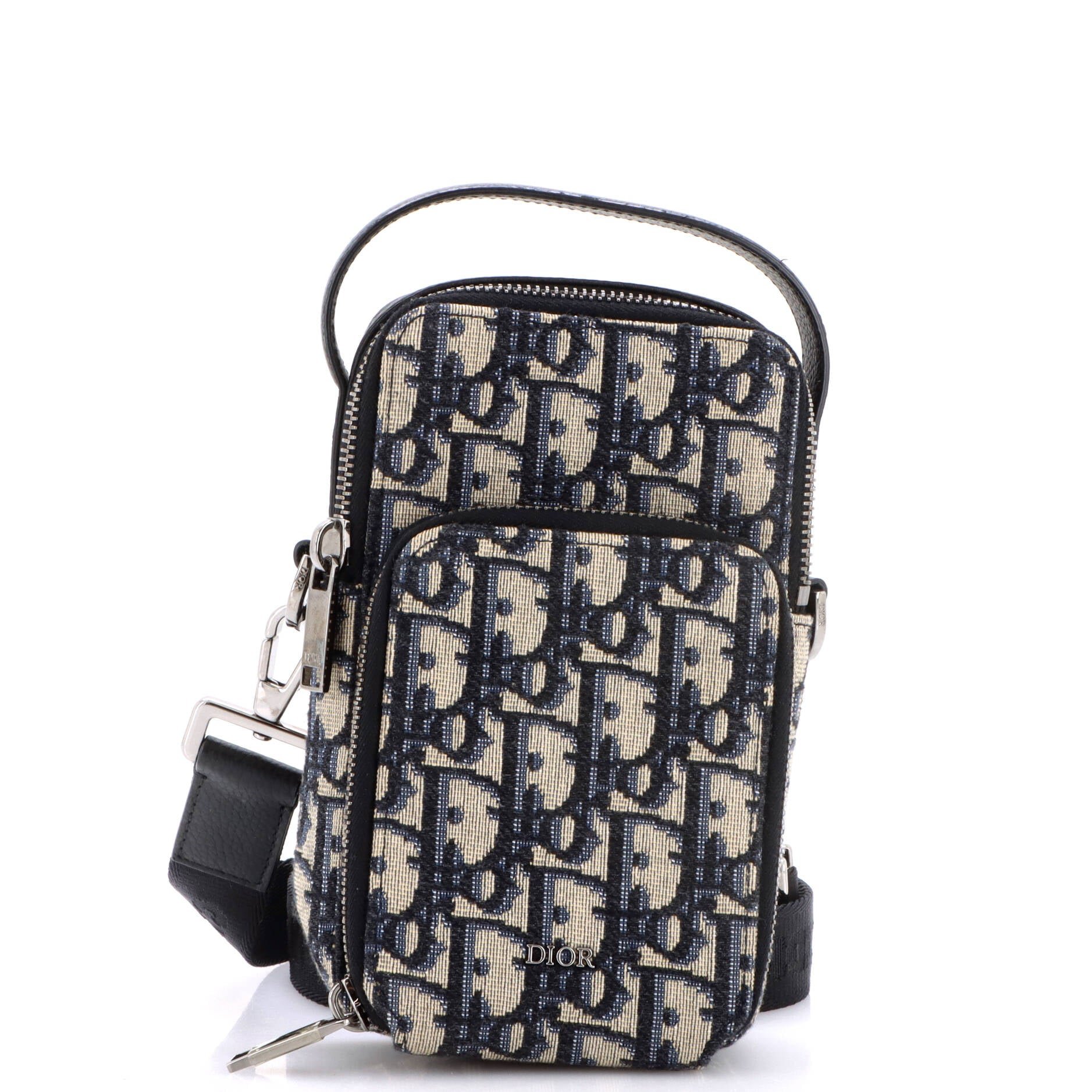 Rider Crossbody Pouch Oblique Canvas Micro