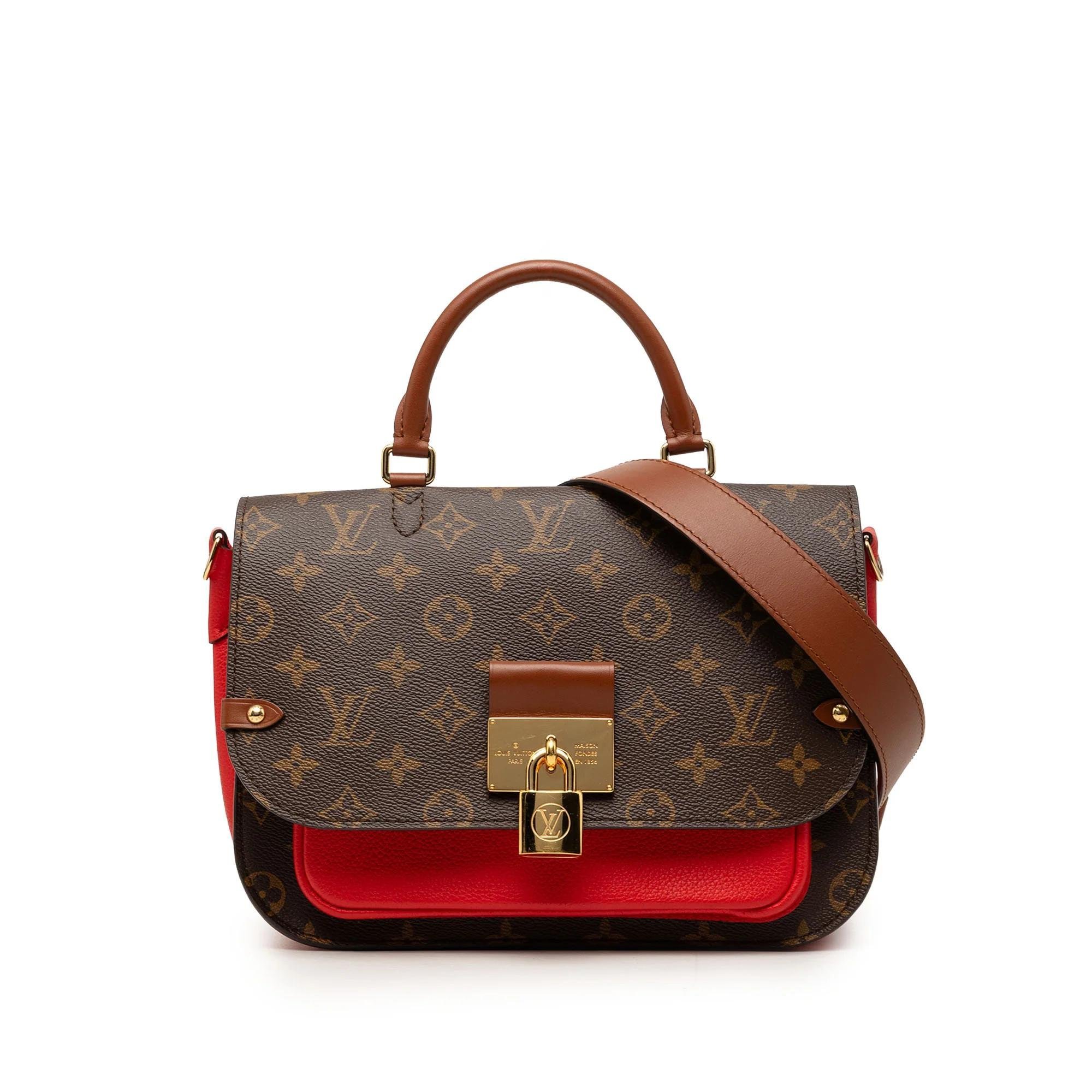 Vaugirard leather satchel