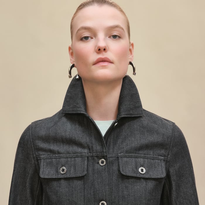 Gris Carbone Denim Jacket