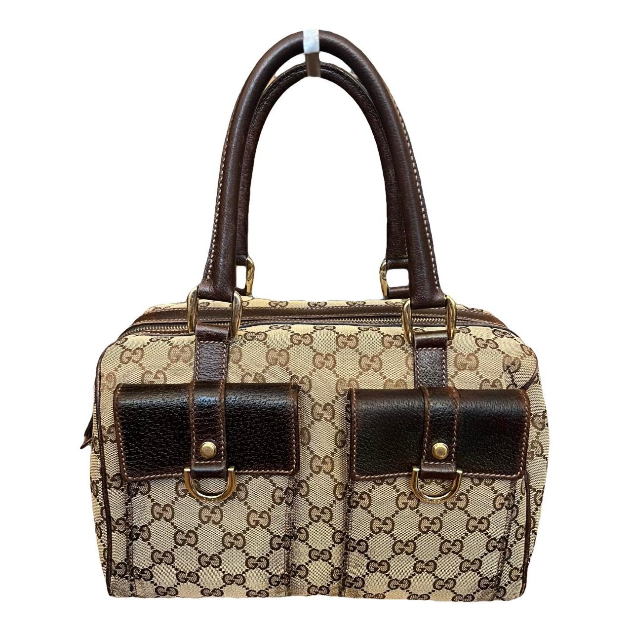 Leather satchel