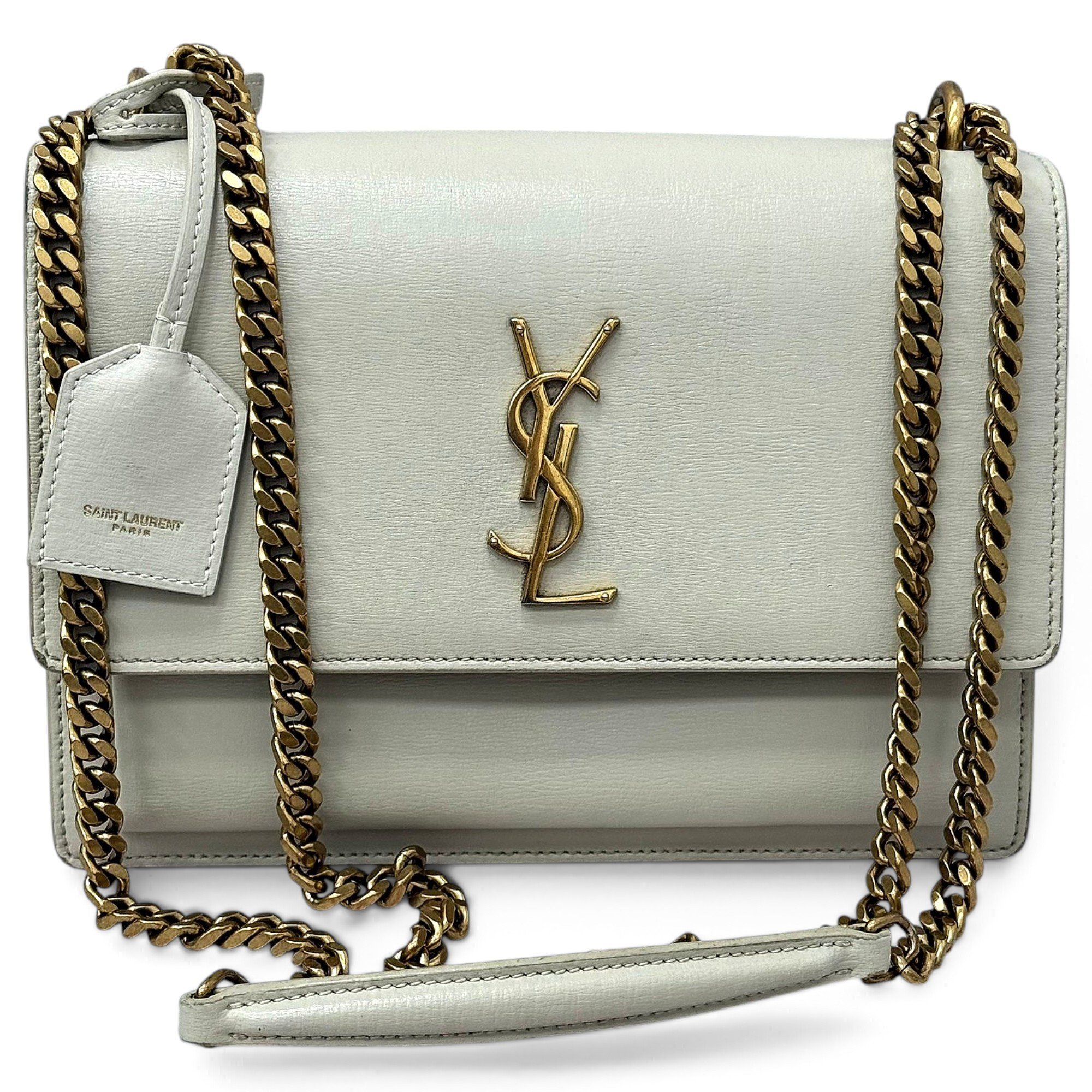 Sunset leather handbag
