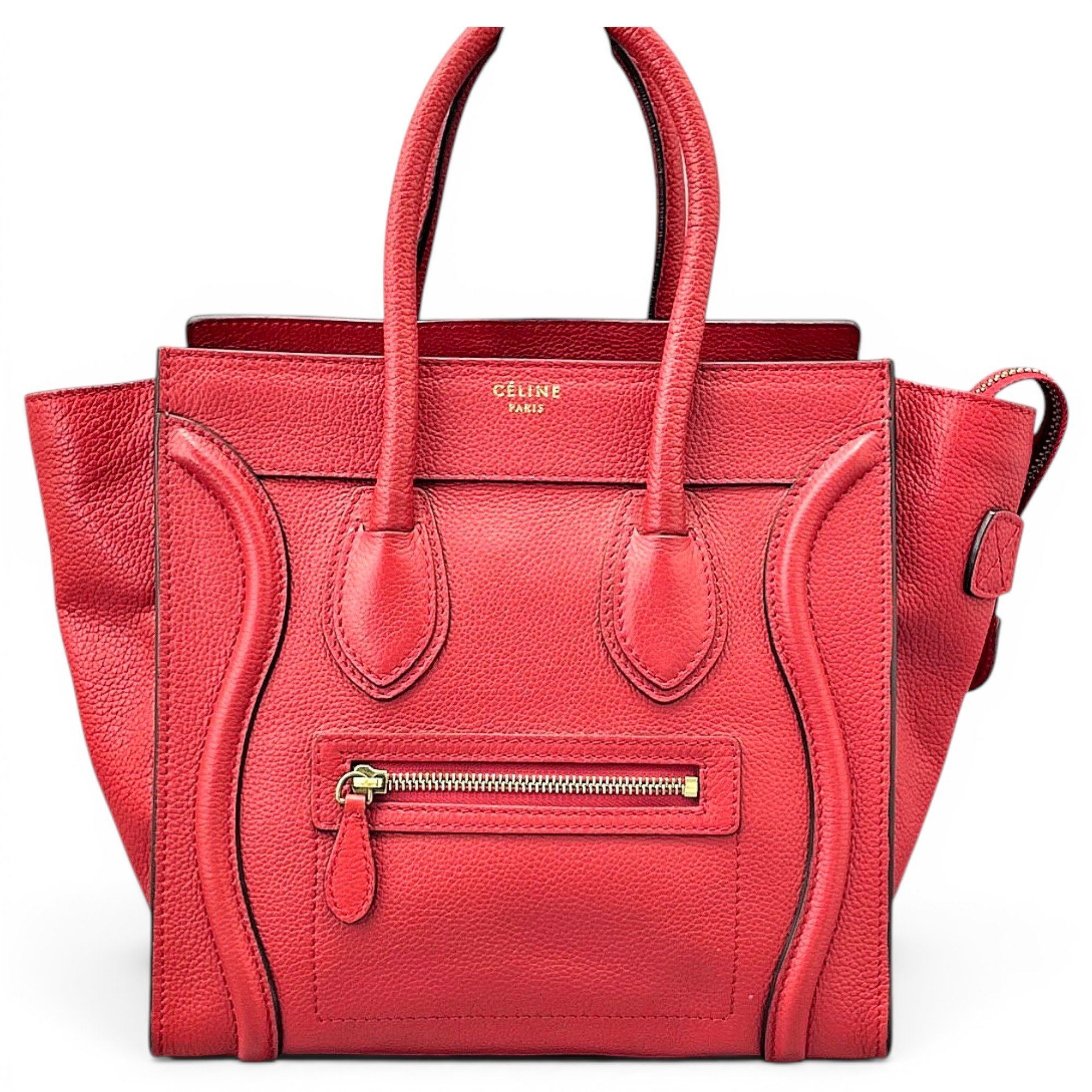 Luggage leather handbag
