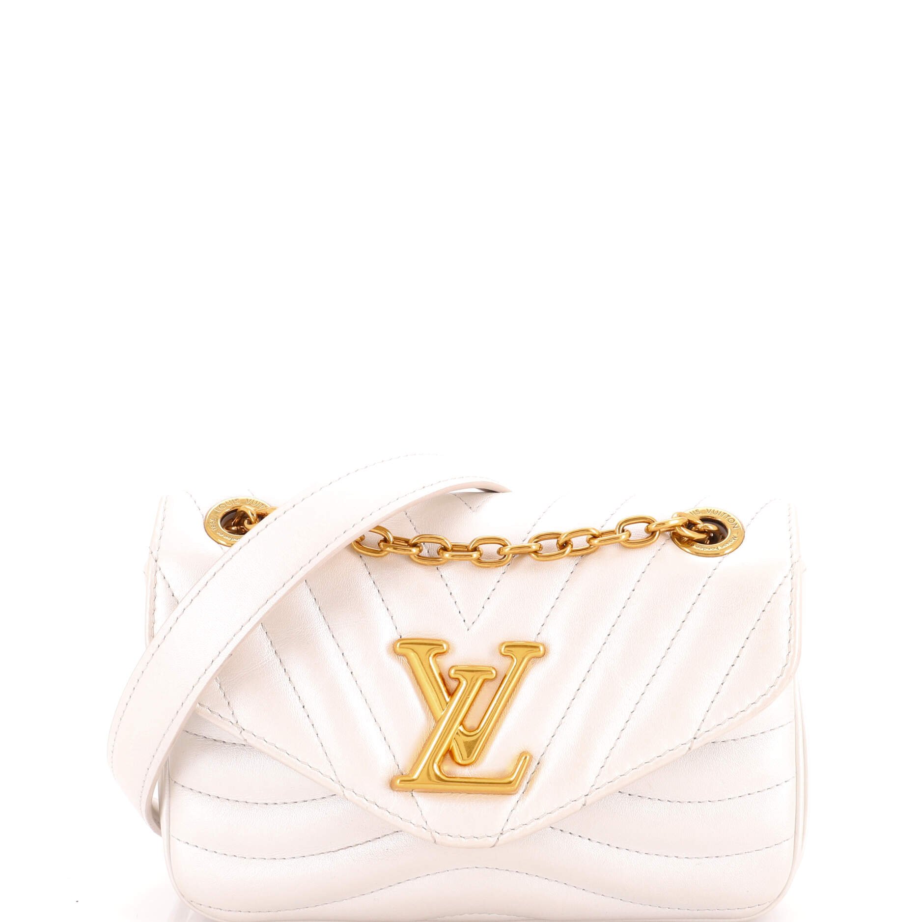 New Wave Chain Bag NM Quilted Leather PM