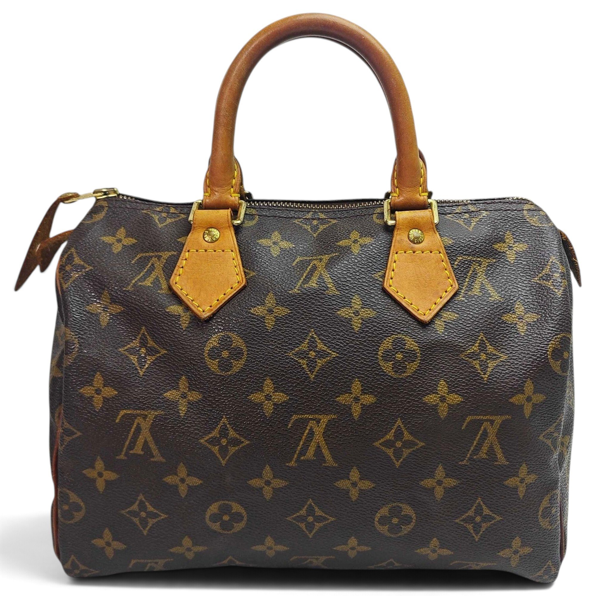 Speedy leather bowling bag