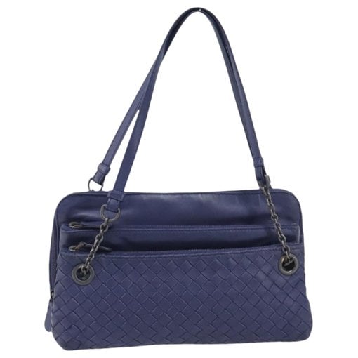 Chain Pouch leather handbag