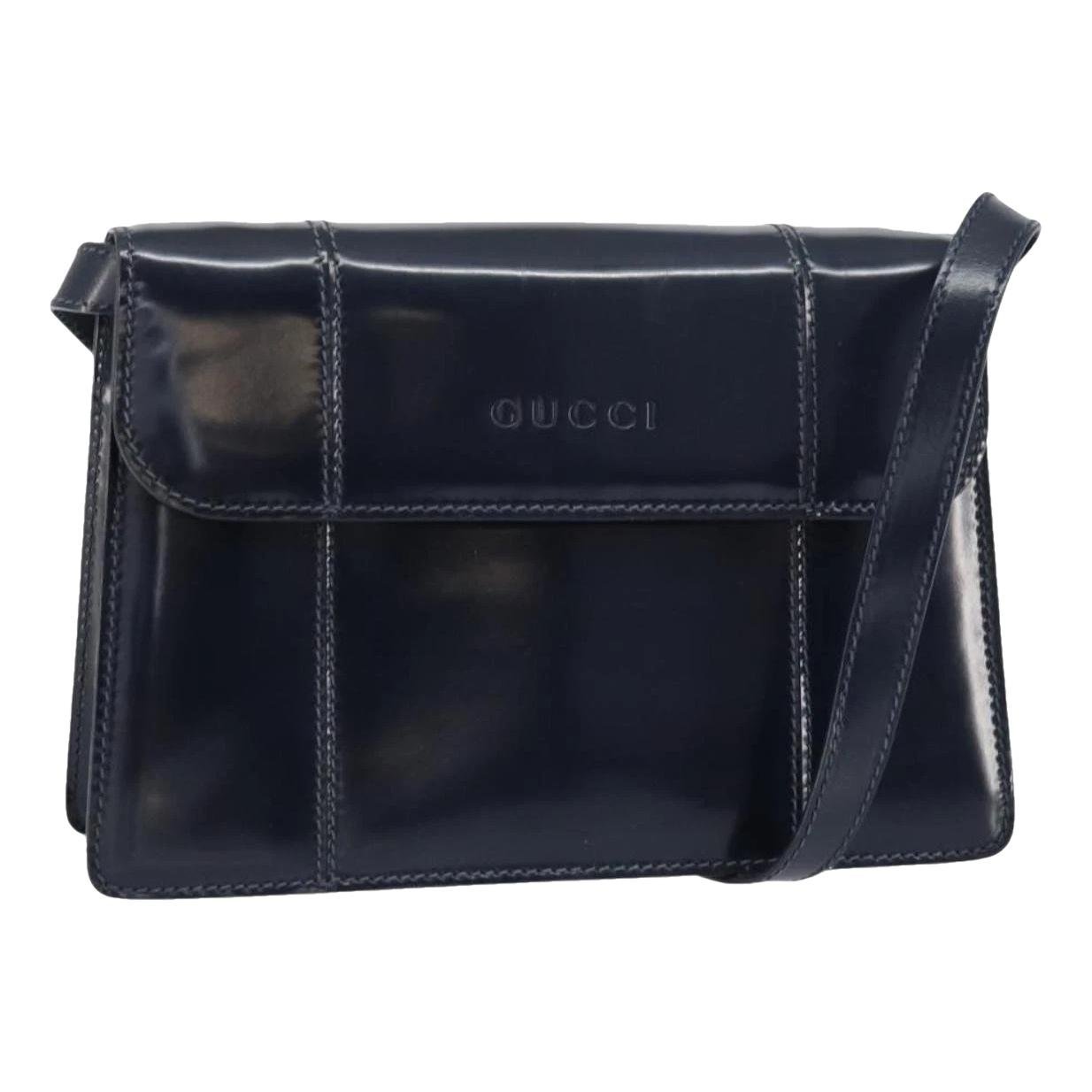 Patent leather handbag