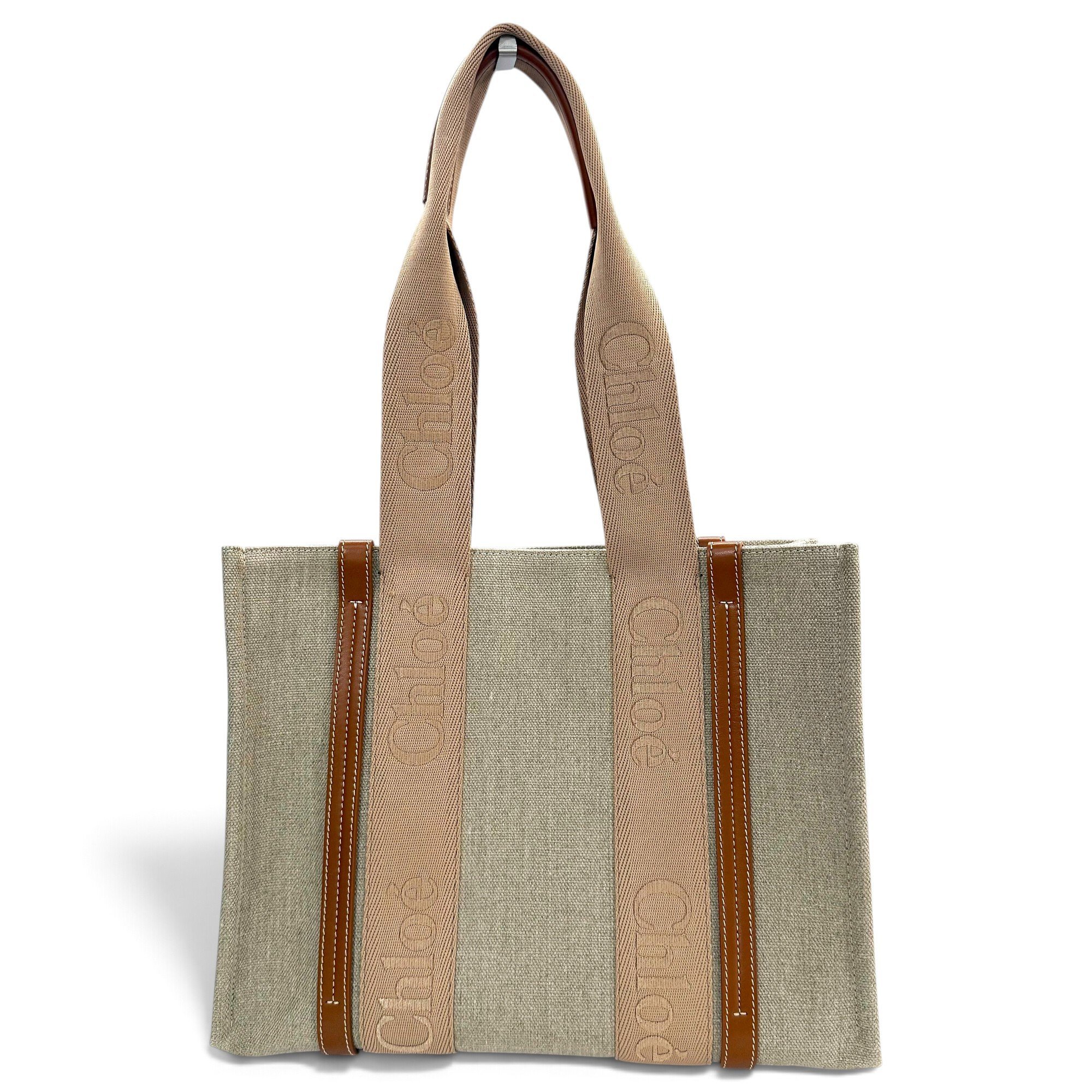 Woody cloth tote