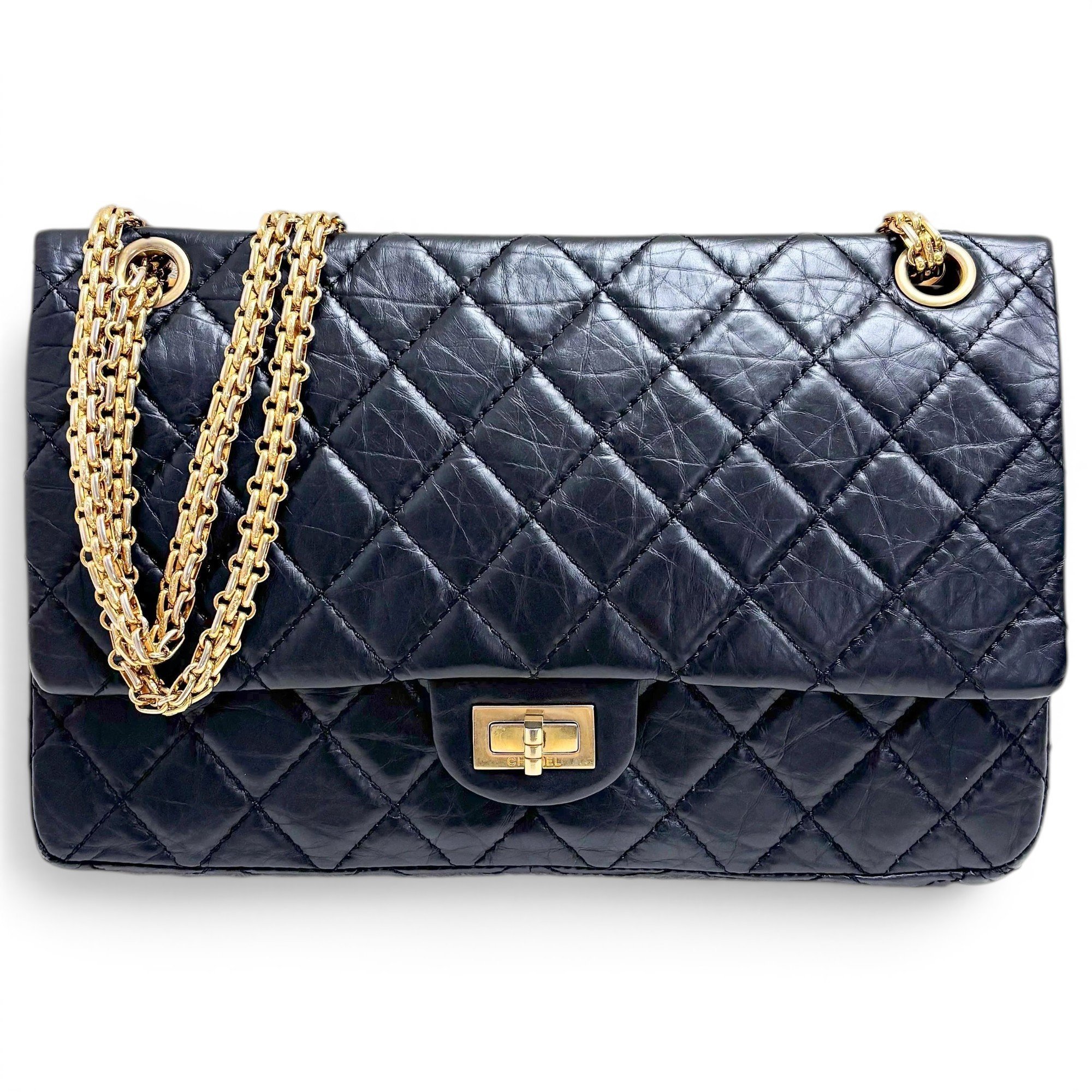 2.55 leather handbag