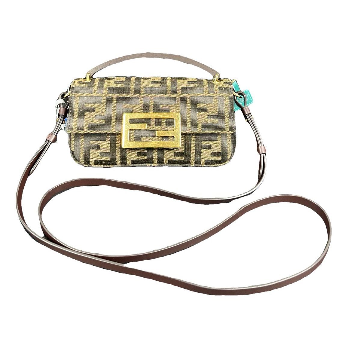 Baguette leather handbag