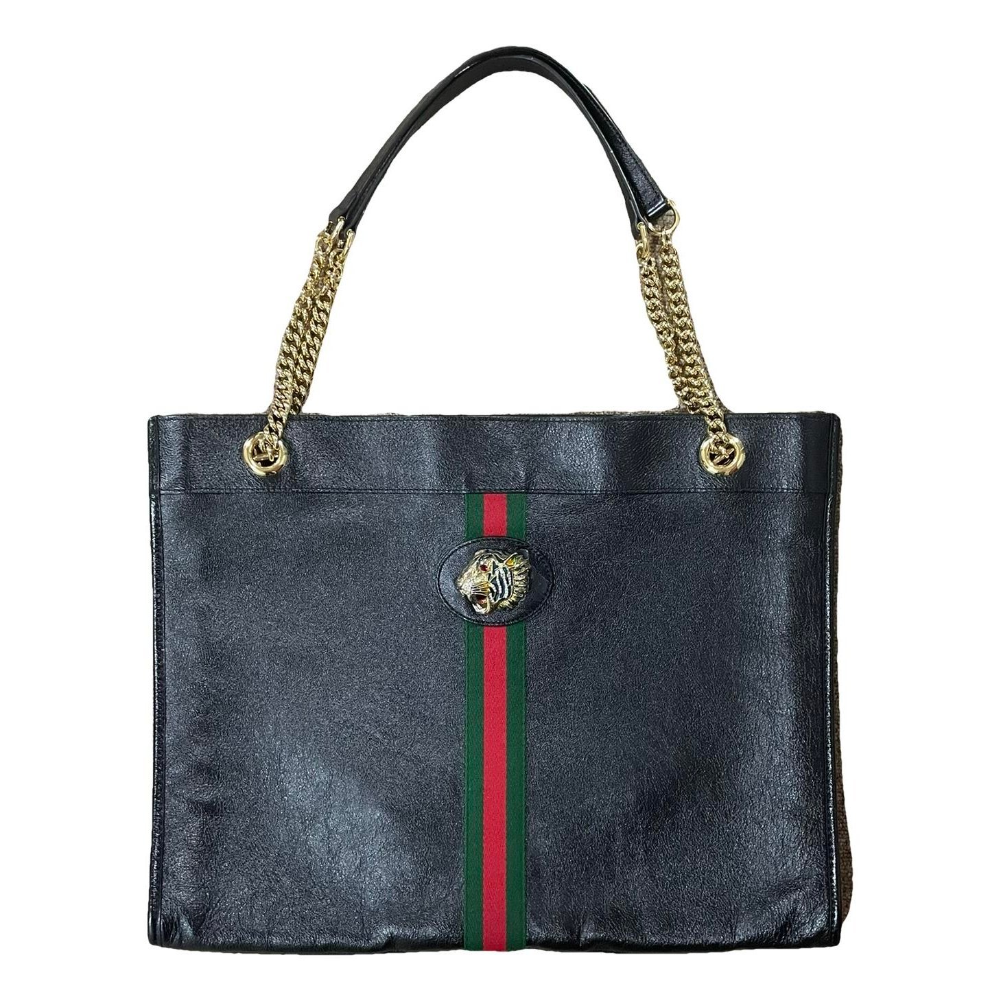 Rajah leather tote