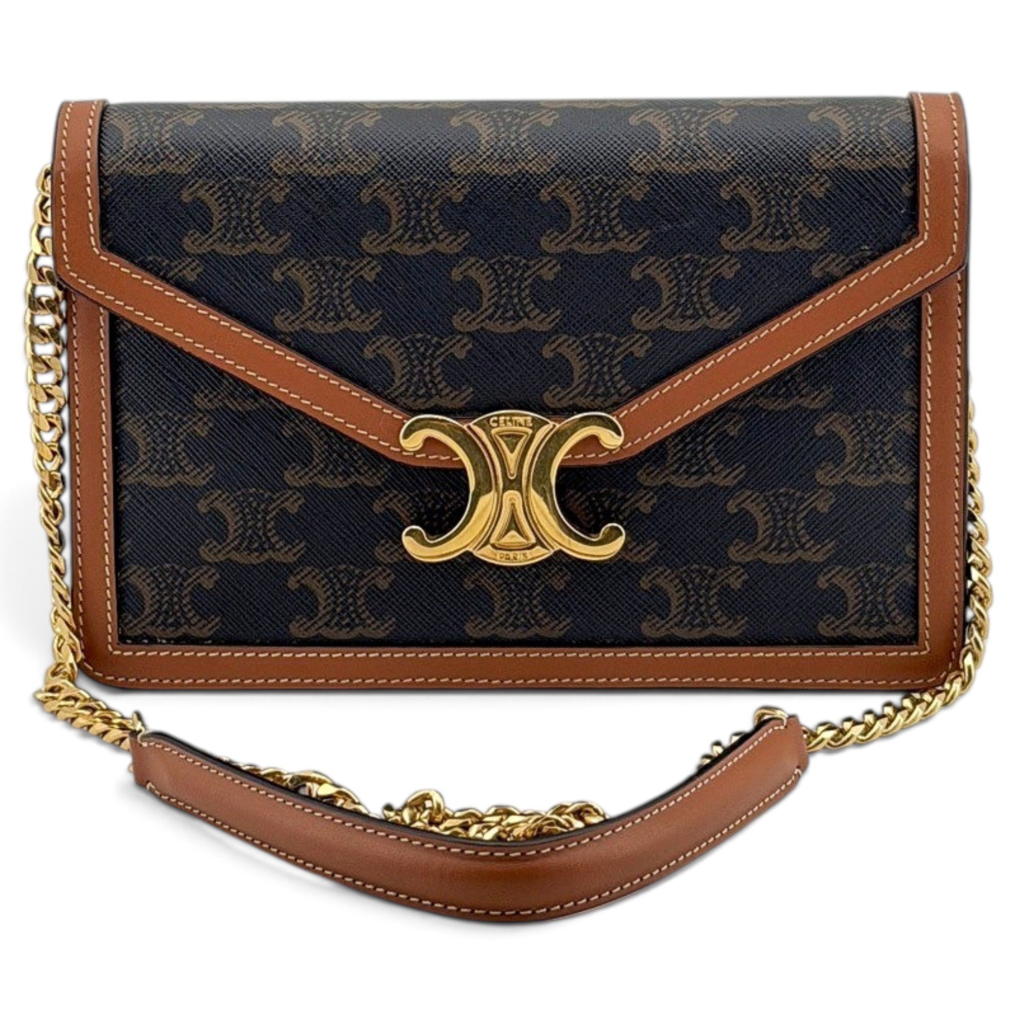 Leather crossbody bag