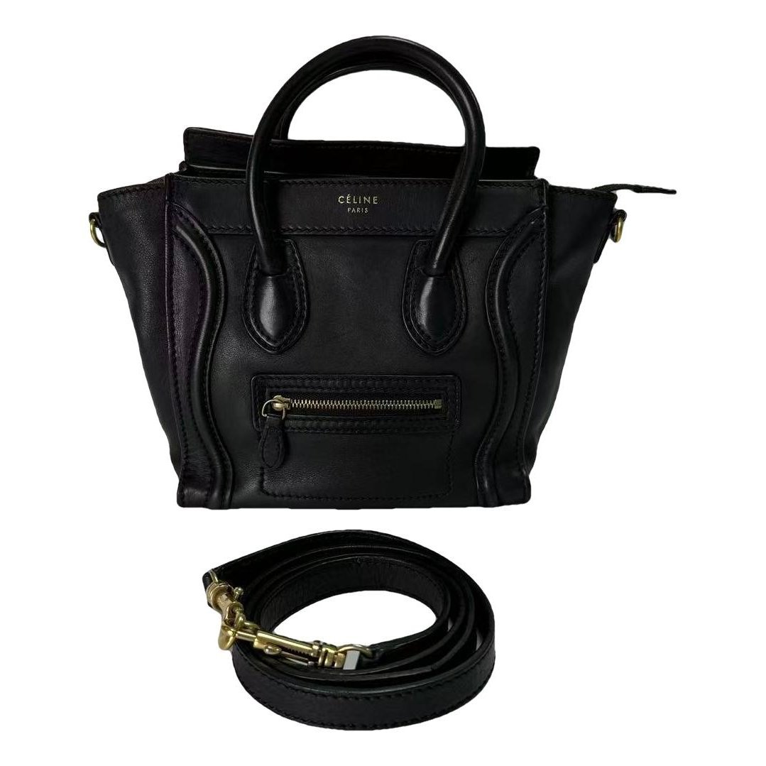 Luggage leather handbag