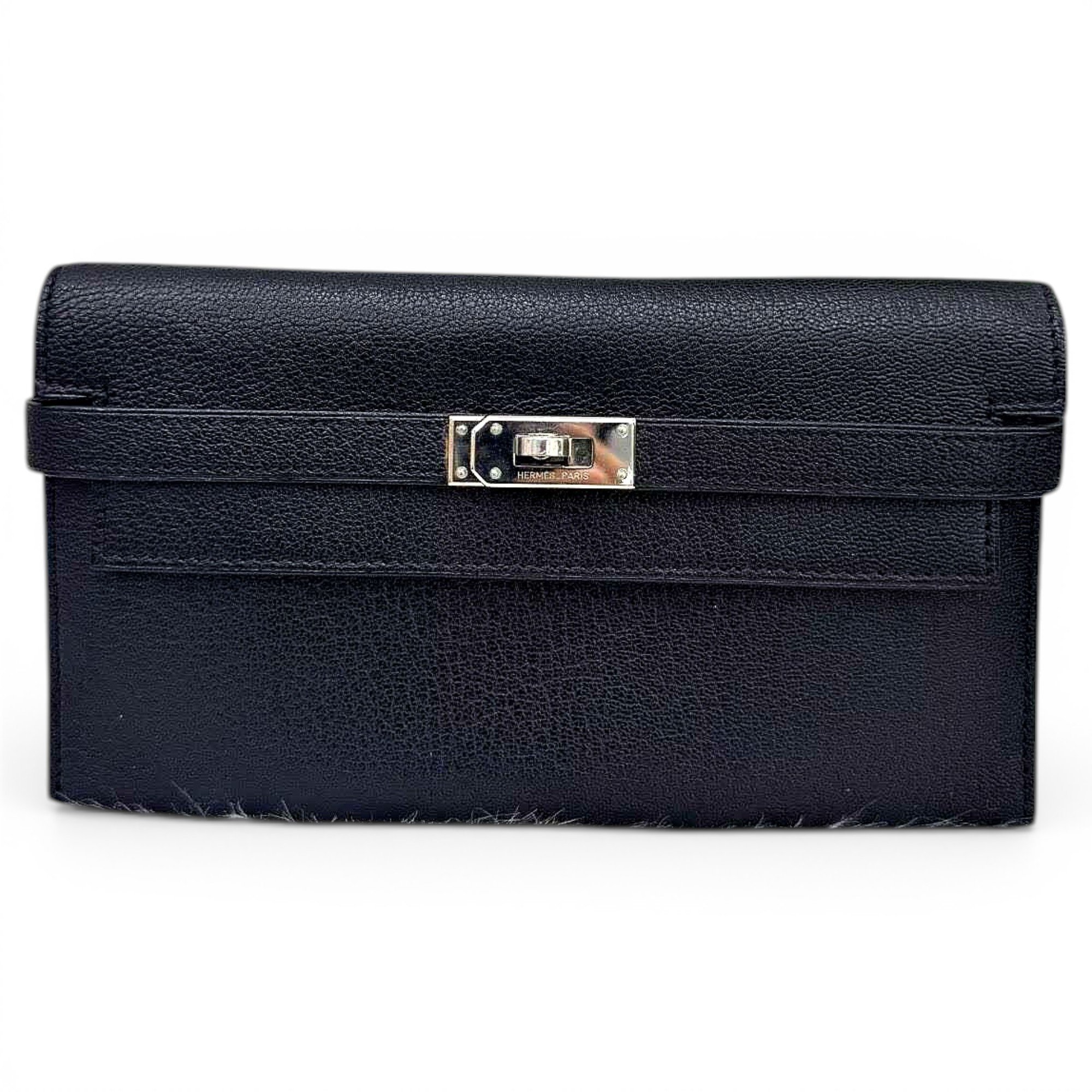 Kelly to go leather clutch bag