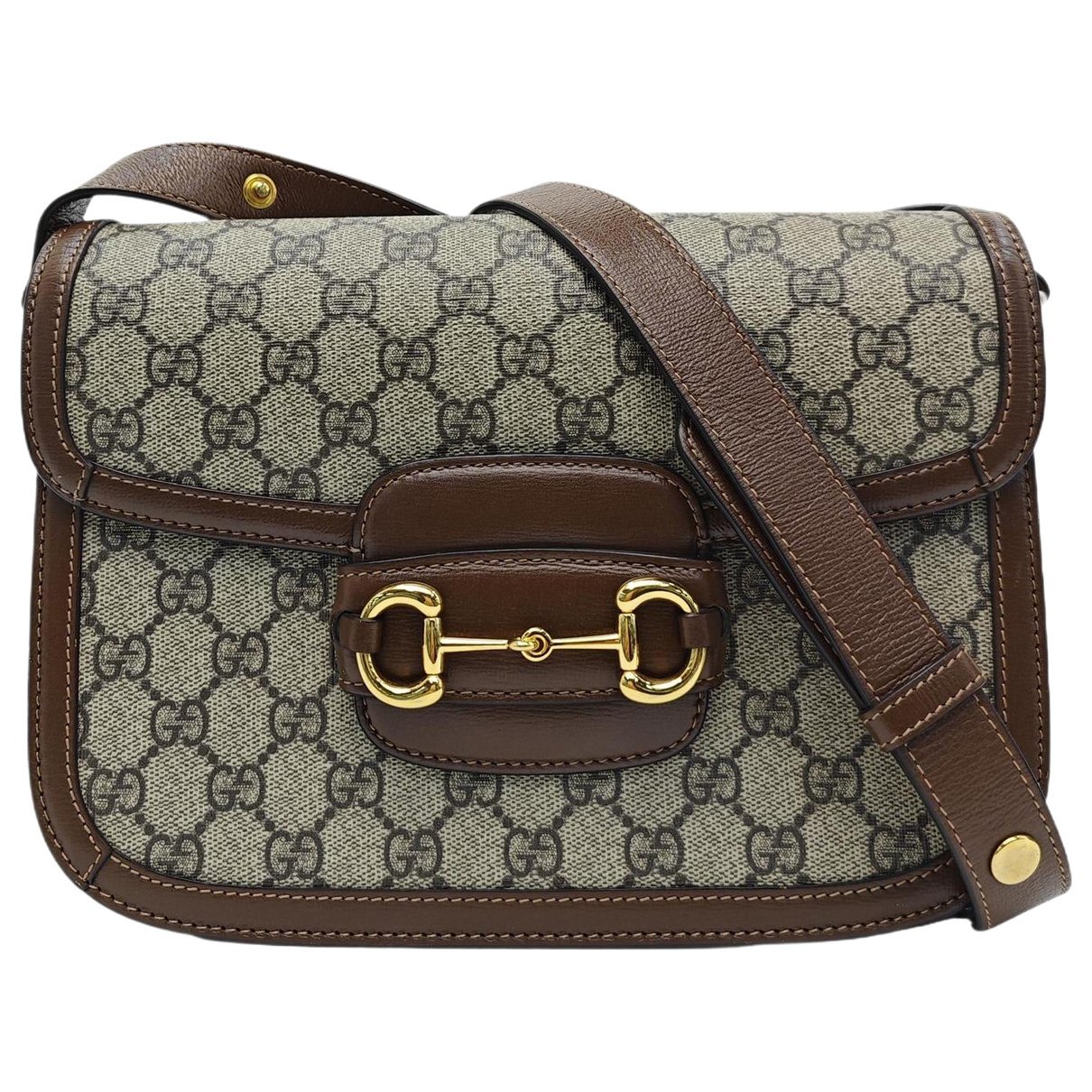 Handle Horsebit 1955 leather handbag