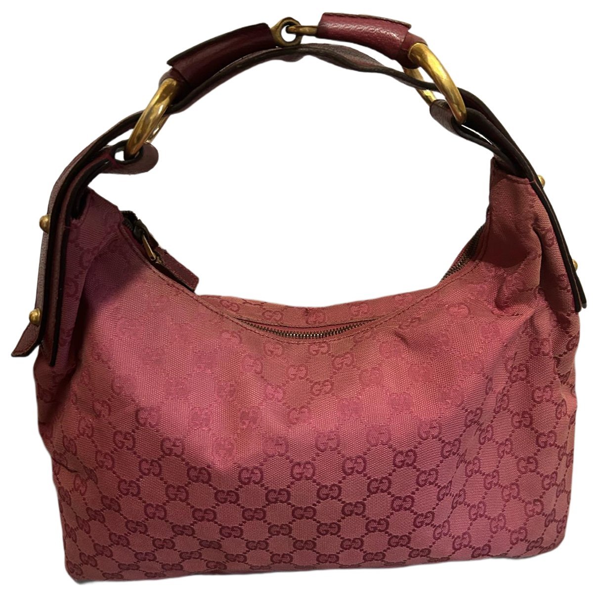 Hobo leather handbag