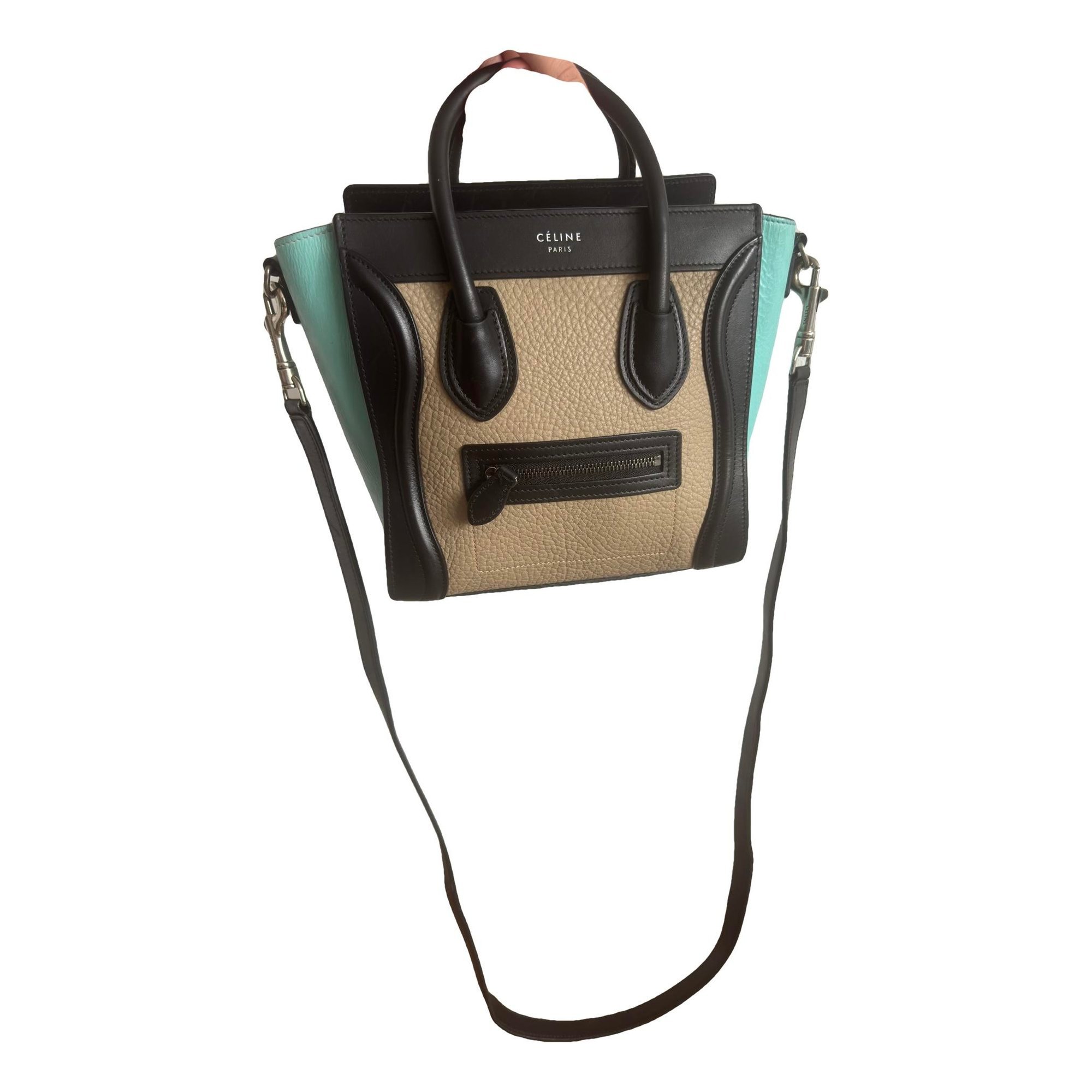 Nano Luggage leather handbag