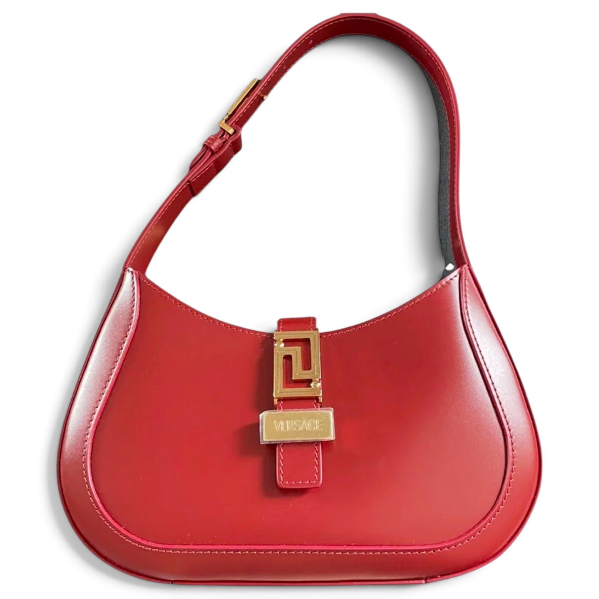 Greca Goddess leather handbag
