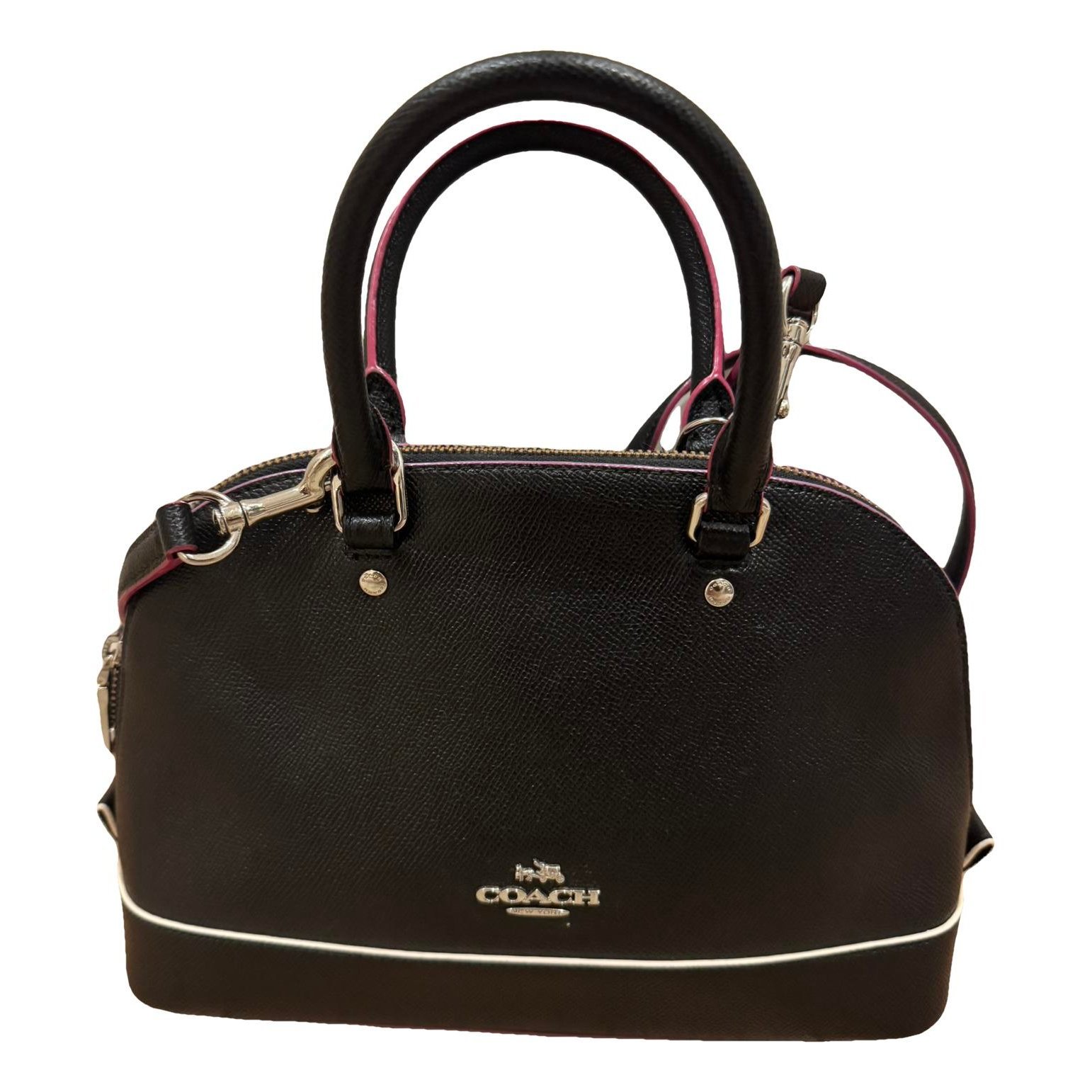 Cartable mini sierra leather handbag